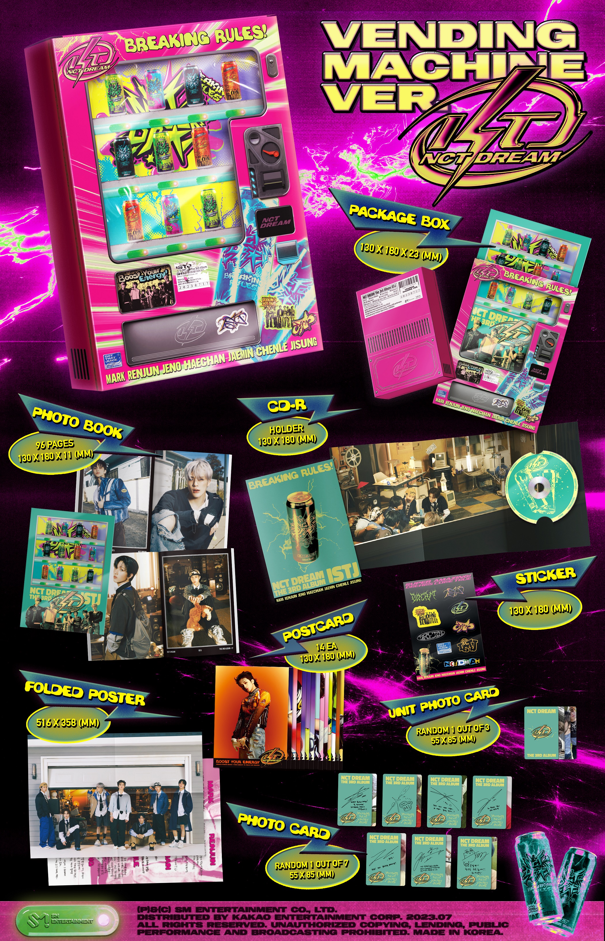 NCT DREAM - ISTJ (VENDING MACHINE Ver.)